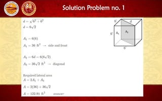 Solution Problem no. 1
 