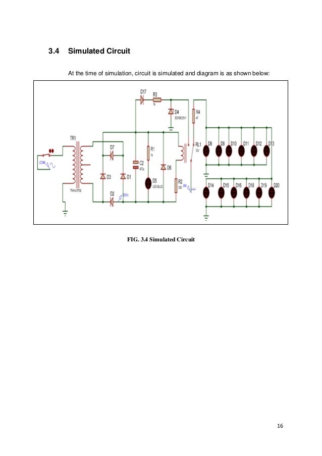Report Automatic Led Emergency Light