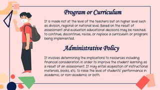 Program or Curriculum
Administrative Policy
 