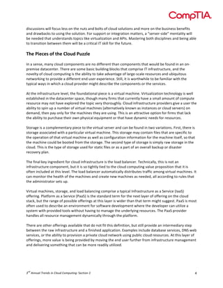 !


,'-%.--'()-!/'00!1(%.-!0$--!()!&2$!).&-!3),!4(0&-!(1!%0(.,!-(0.&'()-!3),!5(6$!()!&2$!4.-')$--!4$)$1'&-!
3),!,63/43%7-!&(!.-')8!&2$!-(0.&'()9!:(6!-.;;(6&!(6!')&$863&'()!53&&$6-<!3!=-$6>$6?-',$@!5$)&30'&A!/'00!
4$!)$$,$,!&23&!.),$6-&3),-!&(;'%-!0'7$!>'6&.30'B3&'()!3),!CDE-9!F3-&$6')8!4(&2!,'-%';0')$-!3),!4$')8!340$!
&(!&63)-'&'()!4$&/$$)!&2$5!/'00!4$!3!%6'&'%30!EG!-7'00!1(6!&2$!1.&.6$9!
!
!"#$%&#'#($)*$+"#$,-)./$%.00-#$$
!
E)!3!-$)-$<!53)A!%0(.,!%(5;()$)&-!36$!)(!,'11$6$)&!&23)!%(5;()$)&-!&23&!/(.0,!4$!1(.),!')!3)!()?
;6$5'-$!,3&3%$)&$69!G2$6$!36$!-(5$!43-'%!4.'0,')8!40(%7-!&23&!%(5;6'-$!EG!')163-&6.%&.6$<!3),!&2$!
)(>$0&A!(1!%0(.,!%(5;.&')8!'-!&2$!34'0'&A!&(!&37$!3,>3)&38$!(1!0368$?-%30$!6$-(.6%$-!3),!.4'H.'&(.-!
)$&/(67')8!&(!;6(>',$!3!,'11$6$)&!$),!.-$6!$I;$6'$)%$9!#&'00<!'&!'-!/(6&2/2'0$!&(!4$!135'0'36!/'&2!&2$!
&A;'%30!/3A-!')!/2'%2!3!%0(.,!;6(>',$6!5'82&!,$-%6'4$!&2$!%(5;()$)&-!(6!&2$!-$6>'%$-9!!
!
C&!&2$!')163-&6.%&.6$!0$>$0<!&2$!1(.),3&'()30!;'$%$!'-!3!>'6&.30!53%2')$9!J'6&.30'B3&'()!&$%2)(0(8A!'-!/$00!
$-&340'-2$,!')!&2$!,3&3%$)&$6!-;3%$<!&2(.82!53)A!1'65-!&23&!%.66$)&0A!23>$!3!-5300!35(.)&!(1!%(5;.&$!
6$-(.6%$!53A!)(&!23>$!$I;0(6$,!&2$!&(;'%!>$6A!&2(6(.820A9!K0(.,!')163-&6.%&.6$!;6(>',$6-!8'>$!3!.-$6!&2$!
34'0'&A!&(!-;')!.;!3!).54$6!(1!>'6&.30!53%2')$-!L30&$6)3&'>$0A!7)(/)!3-!')-&3)%$-!(6!%0(.,!-$6>$6-M!()!
,$53),<!&2$)!;3A!()0A!1(6!&2$!53%2')$-!&2$A!36$!.-')89!G2'-!'-!3)!3&&63%&'>$!(;&'()!1(6!1'65-!&23&!03%7!
&2$!34'0'&A!&(!;.6%23-$!&2$'6!(/)!;2A-'%30!$H.';5$)&!(6!&23&!23>$!,A)35'%!)$$,-!1(6!6$-(.6%$-9!
!
#&(638$!'-!3!%(5;0$5$)&36A!;'$%$!&(!&2$!>'6&.30!-$6>$6!3),!%3)!4$!1(.),!')!&/(!>36'3&'()-9!:'6-&<!&2$6$!'-!
-&(638$!3--(%'3&$,!/'&2!3!;36&'%.036!>'6&.30!53%2')$9!G2'-!-&(638$!53A!%()&3')!1'0$-!&23&!36$!-;$%'1'%!&(!
&2$!(;$63&'()!(1!&23&!>'6&.30!53%2')$!3-!/$00!3-!%()1'8.63&'()!')1(653&'()!1(6!&2$!53%2')$!'&-$01<!-(!&23&!
&2$!53%2')$!%(.0,!4$!4((&$,!16(5!&2$!-&(638$9!G2$!-$%(),!&A;$!(1!-&(638$!'-!-'5;0A!63/!-&(638$!')!&2$!
%0(.,9!G2'-!'-!&2$!&A;$!(1!-&(638$!.-$,!1(6!-&3&'%!1'0$-!(6!3-!3!;36&!(1!3)!(>$6300!43%7.;!(6!,'-3-&$6!
6$%(>$6A!;03)9!
!
G2$!1')30!7$A!')86$,'$)&!1(6!%0(.,!')163-&6.%&.6$!'-!&2$!0(3,!4303)%$69!G$%2)'%300A<!&2'-!'-!)(&!3)!
')163-&6.%&.6$!%(5;()$)&<!4.&!'&!'-!-(!&'82&0A!&'$,!&(!&2$!%0(.,!%(5;.&')8!>30.$!;6(;(-'&'()!&23&!'&!'-!
(1&$)!')%0.,$,!3&!&2'-!0$>$09!G2$!0(3,!4303)%$6!3.&(53&'%300A!,'-&6'4.&$-!&6311'%!35()8!>'6&.30!53%2')$-9!E&!
%3)!5()'&(6!&2$!2$30&2!(1!&2$!53%2')$-!3),!%6$3&$!)$/!53%2')$-!3-!)$$,$,<!300!3%%(6,')8!&(!6.0$-!&23&!
&2$!3,5')'-&63&(6!-$&-!.;9!!
!
J'6&.30!53%2')$-<!-&(638$<!3),!0(3,!4303)%')8!%(5;6'-$!3!&A;'%30!E)163-&6.%&.6$!3-!3!#$6>'%$!LE33#M!
(11$6')89!D03&1(65!3-!3!#$6>'%$!LD33#M!'-!&2$!-&3),36,!&$65!1(6!&2$!)$I&!03A$6!(1!(11$6')8!()!&2$!%0(.,!
-&3%7<!4.&!&2$!63)8$!(1!;(--'40$!(11$6')8-!3&!&2'-!03A$6!'-!/',$6!&23)!&23&!&$65!5'82&!-.88$-&9!D33#!'-!5(-&!
(1&$)!.-$,!&(!,$-%6'4$!3)!$)>'6()5$)&!1(6!-(1&/36$!,$>$0(;5$)&!/2$6$!&2$!,$>$0(;$6!%3)!.&'0'B$!3!
-A-&$5!/'&2!;6(>',$,!&((0-!/'&2(.&!23>')8!&(!53)38$!&2$!.),$60A')8!6$-(.6%$-9!G2$!D33#!;6(>',$6!
23),0$-!300!6$-(.6%$!53)38$5$)&!,A)35'%300A!&26(.82!&2$!;03&1(659!!
!
G2$6$!36$!(&2$6!(11$6')8-!3>3'0340$!&23&!,(!)(&!1'&!&2'-!,$1')'&'()<!4.&!-&'00!;6(>',$!3)!')&$65$,'36A!-&$;!
4$&/$$)!&2$!63/!')163-&6.%&.6$!3),!3!1')'-2$,!3;;0'%3&'()9!NI35;0$-!')%0.,$!,3&343-$!-$6>'%$-<!OP#!/$4!
-$6>'%$-<!(6!&2$!34'0'&A!&(!;6(>'-'()!3!;6'>3&$!%0(.,!)$&/(67!.-')8!;.40'%!%0(.,!6$-(.6%$-9!C&!&2'-!03A$6!(1!
(11$6')8-<!5(6$!>30.$!'-!4$')8!;6(>',$,!4A!5(>')8!&2$!$),!.-$6!1.6&2$6!16(5!')163-&6.%&.6$!53)38$5$)&!
3),!,$0'>$6')8!-(5$&2')8!&23&!%3)!4$!5(6$!6$3,'0A!.&'0'B$,9!
!




    "#
! $%""&'($)*+"#,$-"$.(/&#$./01&2-"3"!#$%&'()!*!                                                            +!
 