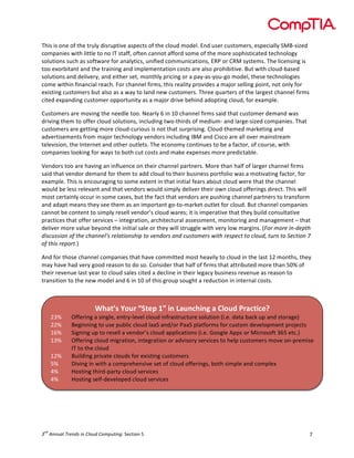 !


,-'.!'.!()$!(/!&-$!&0123!4'.015&'6$!7.5$%&.!(/!&-$!%2(14!8(4$29!:)4!1.$0!%1.&(8$0.;!$.5$%'7223!#<=>.'?$4!
%(857)'$.!@'&-!2'&&2$!&(!)(!A,!.&7//;!(/&$)!%7))(&!7//(04!.(8$!(/!&-$!8(0$!.(5-'.&'%7&$4!&$%-)(2(B3!
.(21&'().!.1%-!7.!.(/&@70$!/(0!7)723&'%.;!1)'/'$4!%(881)'%7&'().;!:CD!(0!EC<!.3.&$8.9!,-$!2'%$).')B!'.!
&((!$F(0G'&7)&!7)4!&-$!&07')')B!7)4!'852$8$)&7&'()!%(.&.!70$!72.(!50(-'G'&'6$9!=1&!@'&-!%2(14>G7.$4!
.(21&'().!7)4!4$2'6$03;!7)4!$'&-$0!.$&;!8()&-23!50'%')B!(0!7!573>7.>3(1>B(!8(4$2;!&-$.$!&$%-)(2(B'$.!
%(8$!@'&-')!/')7)%'72!0$7%-9!H(0!%-7))$2!/'08.;!&-'.!0$72'&3!50(6'4$.!7!87I(0!.$22')B!5(')&;!)(&!()23!/(0!
$F'.&')B!%1.&(8$0.!G1&!72.(!7.!7!@73!&(!27)4!)$@!%1.&(8$0.9!,-0$$!J170&$0.!(/!&-$!270B$.&!%-7))$2!/'08.!
%'&$4!$F57)4')B!%1.&(8$0!(55(0&1)'&3!7.!7!87I(0!40'6$!G$-')4!74(5&')B!%2(14;!/(0!$F7852$9!

E1.&(8$0.!70$!8(6')B!&-$!)$$42$!&((9!K$7023!L!')!MN!%-7))$2!/'08.!.7'4!&-7&!%1.&(8$0!4$87)4!@7.!
40'6')B!&-$8!&(!(//$0!%2(14!.(21&'().;!')%214')B!&@(>&-'04.!(/!8$4'18>!7)4!270B$>.'?$4!%(857)'$.9!,-7&!
%1.&(8$0.!70$!B$&&')B!8(0$!%2(14>%10'(1.!'.!)(&!&-7&!.1050'.')B9!E2(14>&-$8$4!870O$&')B!7)4!
746$0&'.$8$)&.!/0(8!87I(0!&$%-)(2(B3!6$)4(0.!')%214')B!A=<!7)4!E'.%(!70$!722!(6$0!87').&0$78!
&$2$6'.'();!&-$!A)&$0)$&!7)4!(&-$0!(1&2$&.9!,-$!$%()(83!%()&')1$.!&(!G$!7!/7%&(0;!(/!%(10.$;!@'&-!
%(857)'$.!2((O')B!/(0!@73.!&(!G(&-!%1&!%(.&.!7)4!87O$!$F5$).$.!8(0$!50$4'%&7G2$9!!

P$)4(0.!&((!70$!-76')B!7)!')/21$)%$!()!&-$'0!%-7))$2!570&)$0.9!<(0$!&-7)!-72/!(/!270B$0!%-7))$2!/'08.!
.7'4!&-7&!6$)4(0!4$87)4!/(0!&-$8!&(!744!%2(14!&(!&-$'0!G1.')$..!5(0&/(2'(!@7.!7!8(&'67&')B!/7%&(0;!/(0!
$F7852$9!,-'.!'.!$)%(107B')B!&(!.(8$!$F&$)&!')!&-7&!')'&'72!/$70.!7G(1&!%2(14!@$0$!&-7&!&-$!%-7))$2!
@(124!G$!2$..!0$2$67)&!7)4!&-7&!6$)4(0.!@(124!.'8523!4$2'6$0!&-$'0!(@)!%2(14!(//$0')B.!4'0$%&9!,-'.!@'22!
8(.&!%$0&7')23!(%%10!')!.(8$!%7.$.;!G1&!&-$!/7%&!&-7&!6$)4(0.!70$!51.-')B!%-7))$2!570&)$0.!&(!&07)./(08!
7)4!7475&!8$7).!&-$3!.$$!&-$8!7.!7)!'85(0&7)&!B(>&(>870O$&!(1&2$&!/(0!%2(149!=1&!%-7))$2!%(857)'$.!
%7))(&!G$!%()&$)&!&(!.'8523!0$.$22!6$)4(0Q.!%2(14!@70$.R!'&!'.!'85$07&'6$!&-7&!&-$3!G1'24!%().12&7&'6$!
507%&'%$.!&-7&!(//$0!.$06'%$.!S!')&$B07&'();!70%-'&$%&1072!7..$..8$)&;!8()'&(0')B!7)4!87)7B$8$)&!S!&-7&!
4$2'6$0!8(0$!6721$!G$3()4!&-$!')'&'72!.72$!(0!&-$3!@'22!.&01BB2$!@'&-!6$03!2(@!870B').9!T4/*$0/*+$-"5#+126$
#-,7&,,-/"$/8$26+$76'""+(9,$*+('2-/",6-1$2/$:+"#/*,$'"#$7&,2/0+*,$;-26$*+,1+72$2/$7(/&#<$2&*"$2/$=+72-/"$>$
/8$26-,$*+1/*2?U!

V)4!/(0!&-(.$!%-7))$2!%(857)'$.!&-7&!-76$!%(88'&&$4!8(.&!-$76'23!&(!%2(14!')!&-$!27.&!MW!8()&-.;!&-$3!
873!-76$!-74!6$03!B((4!0$7.()!&(!4(!.(9!E().'4$0!&-7&!-72/!(/!/'08.!&-7&!7&&0'G1&$4!8(0$!&-7)!*NX!(/!
&-$'0!0$6$)1$!27.&!3$70!&(!%2(14!.72$.!%'&$4!7!4$%2')$!')!&-$'0!2$B7%3!G1.')$..!0$6$)1$!7.!0$7.()!&(!
&07).'&'()!&(!&-$!)$@!8(4$2!7)4!L!')!MN!(/!&-'.!B0(15!.(1B-&!7!0$41%&'()!')!')&$0)72!%(.&.9!!



                        "#$%&'!()*+!,-%./!01!23!4$*35#236!$!78)*9!:+$5%25.;!
         WYX!   Z//$0')B!7!.')B2$;!$)&03>2$6$2!%2(14!')/07.&01%&10$!.(21&'()!T'9$9!47&7!G7%O!15!7)4!.&(07B$U!
         WWX!   =$B'))')B!&(!1.$!51G2'%!%2(14!A77#!7)4[(0!D77#!527&/(08.!/(0!%1.&(8!4$6$2(58$)&!50(I$%&.!
         MLX!   #'B)')B!15!&(!0$.$22!7!6$)4(0Q.!%2(14!7552'%7&'().!T'9$9!((B2$!V55.!(0!<'%0(.(/&!YL*!$&%9U!
         MYX!   Z//$0')B!%2(14!8'B07&'();!')&$B07&'()!(0!746'.(03!.$06'%$.!&(!-$25!%1.&(8$0.!8(6$!()>50$8'.$!
         !      A,!&(!&-$!%2(14!
         MWX!   =1'24')B!50'67&$!%2(14.!/(0!$F'.&')B!%1.&(8$0.!
         *X!    ]'6')B!')!@'&-!7!%(850$-$).'6$!.$&!(/!%2(14!(//$0')B.;!G(&-!.'852$!7)4!%(852$F!
         ^X!    _(.&')B!&-'04>570&3!%2(14!.$06'%$.!
         ^X!    _(.&')B!.$2/>4$6$2(5$4!%2(14!.$06'%$.!
                                                          !

!
!

    "#
! $%""&'($)*+"#,$-"$.(/&#$./01&2-"3"!#$%&'()!*!                                                           +!
 