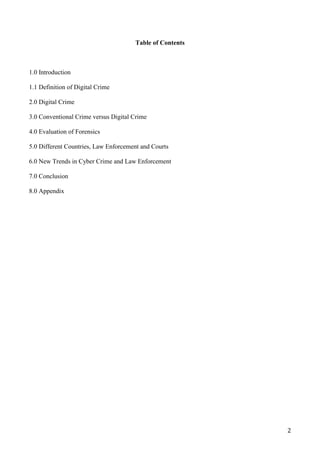 Digital Crime & Forensics - Report | PDF