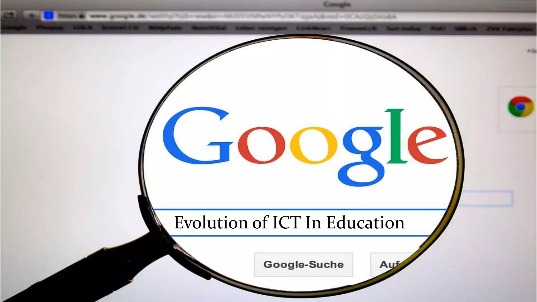 Evolution of the ICT in Education | PPTX