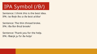 Mastering English Pronunciation with the International Phonetic ...