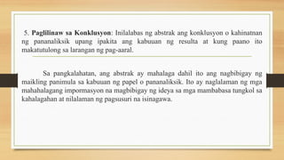 Report in Filipino...................... | PPTX
