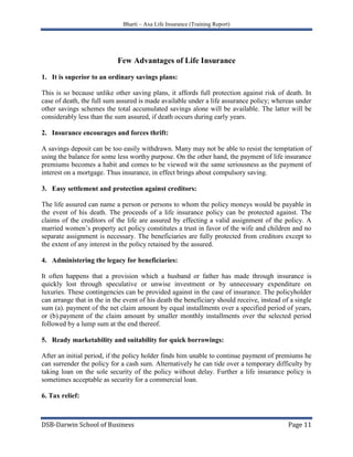 The very existence of risk that is, uncertainty concerning the future, is a severe handicaps in economic activities. Insurance removes the fear, worry and anxiety associated with this future uncertainty and thus encourages free investment of capital in business enterprises and promotes efficient use of existing resources. 