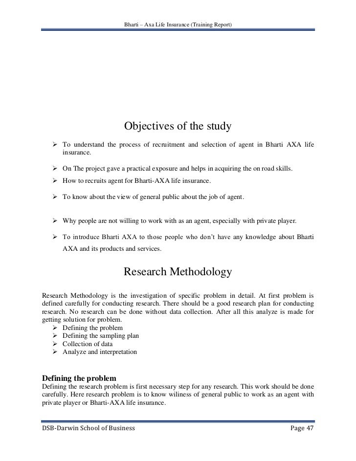 Research paper on insurance jobs
