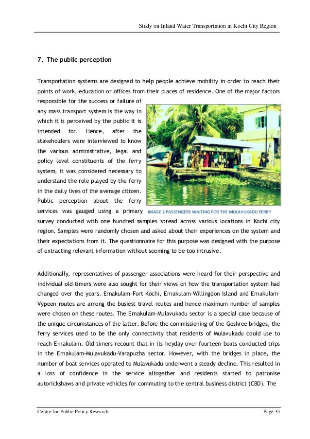 ernakulam varapuzha boat service report on inland water navigation ernakulam varapuzha boat service report on inland water navigation