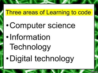 Report-on-learning-to-code.ppt