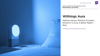 THE FUTURE OF RETAIL 2015 @PSFK | #FutureOfRetail
Shop Ahead
Providing customers with a near
real-time view of what’s in stock
at every store so they can order
products ahead of their visit.
 