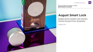 THE FUTURE OF RETAIL 2015 @PSFK | #FutureOfRetail
KEY TAKEAWAYS
FROM OUR  
RETAIL MANIFESTO
MERGING THE BEST OF
ONLINE, IN-STORE
As the aftermath of a global
recession coincided with the rise
of e-commerce many pundits lay
claim to the fate of the physical
store. Today a recent study from
A.T. Kearney reports that 95% of
all retail sales are captured by
retailers with a brick-and-mortar
presence, suggesting that the
social, physical and interactive
dynamics of the showroom still
instill shoppers with the most
confidence to buy.
Look no further than the flood of
online retailers moving offline to
see that not only is having an
offline presence a trendy reversal
of brand positioning, it may be
necessary component of all
retailers going forward.
With new technologies to
consider and an evolved set of
shopper expectations in mind,
PSFK Labs takes a look at four
key areas where retailers could
begin redefining their best-in-
class retail experience.
 