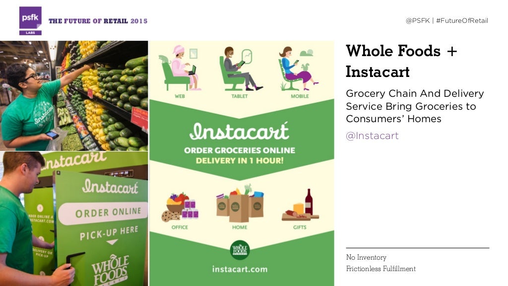 Whole Foods + Instacart Grocery