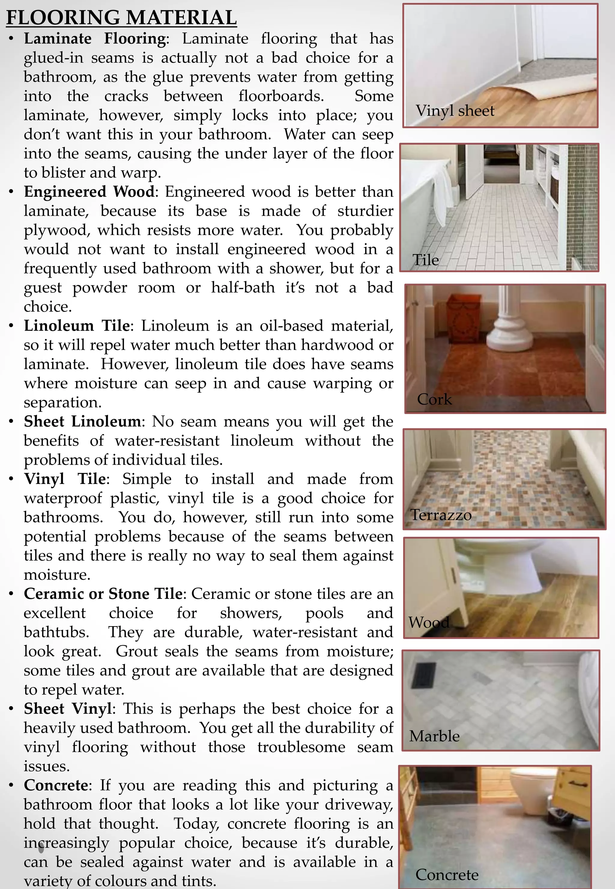 Report toilet building construction | PPTX