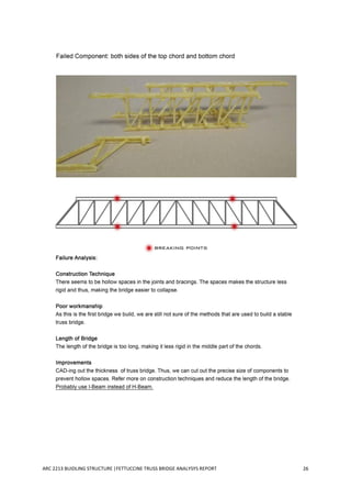 Truss Bridge Report | PDF