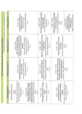 ETRC Narrative Report 2014-2015