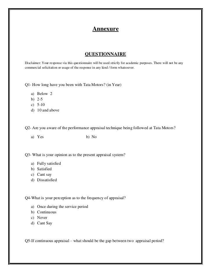 sample interview form template
