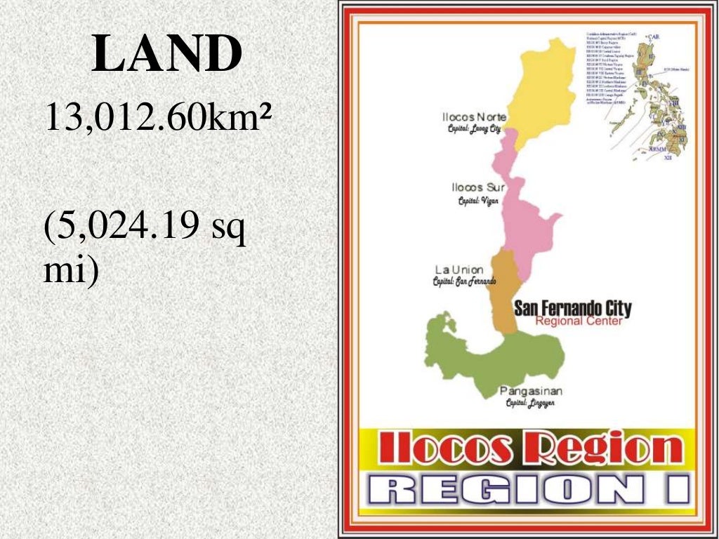 The FACTS about ILOCOS REGION