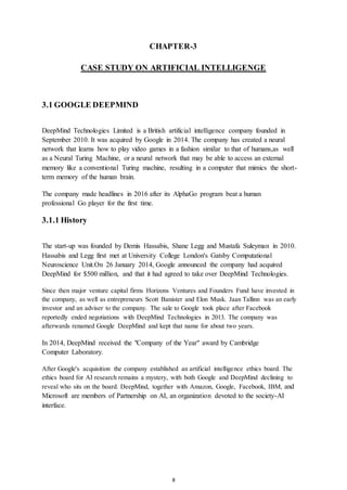 Artificial Intelligence Report | DOCX