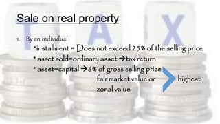 Installment Sales Method (Income Taxation | PPTX