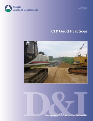 Version 1.0
             18 March 2009




CIP Good Practices
 