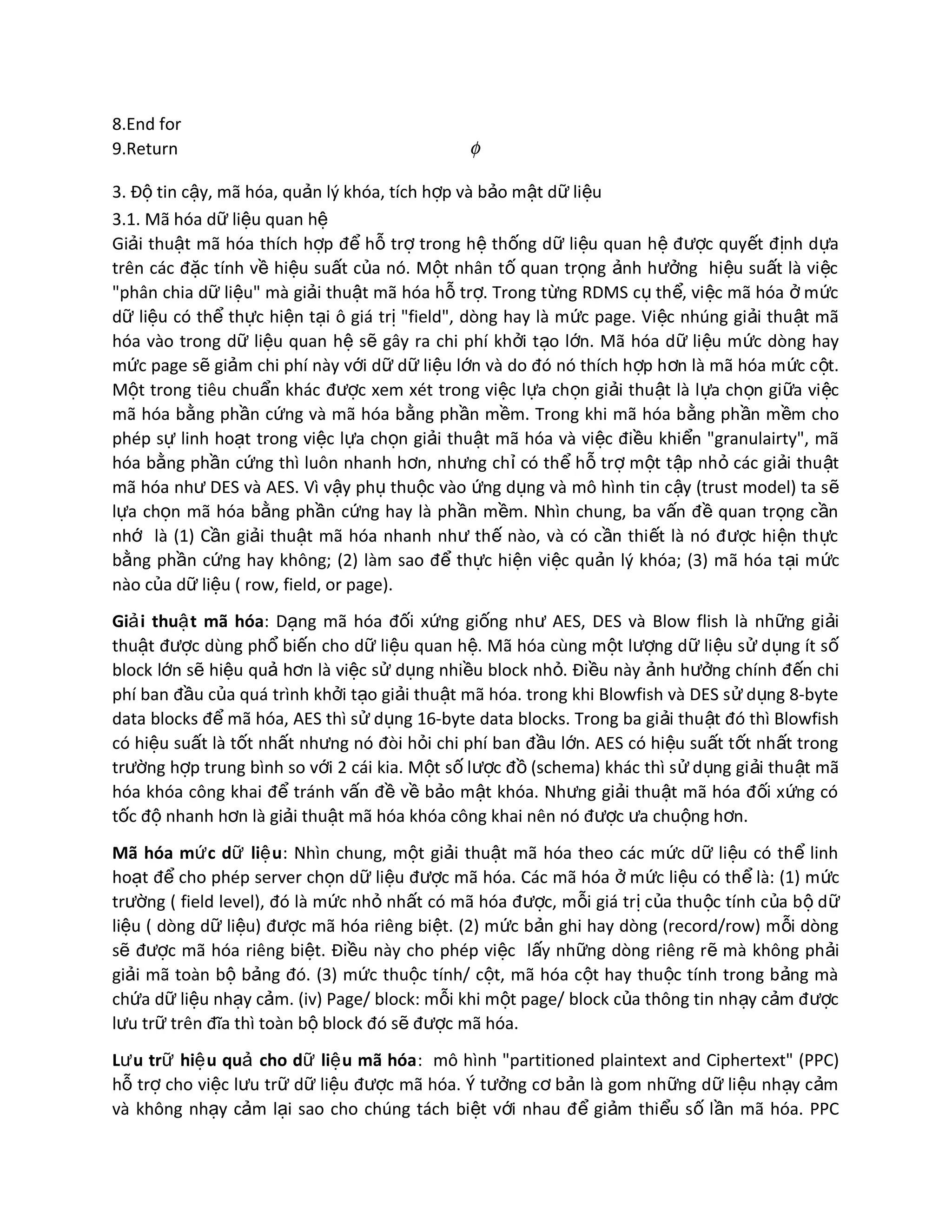 Managing And Querying Encrypted Data Doc