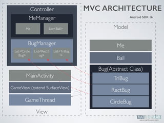 Report : Android Simple Bug Catch Game(Korean) | PPT
