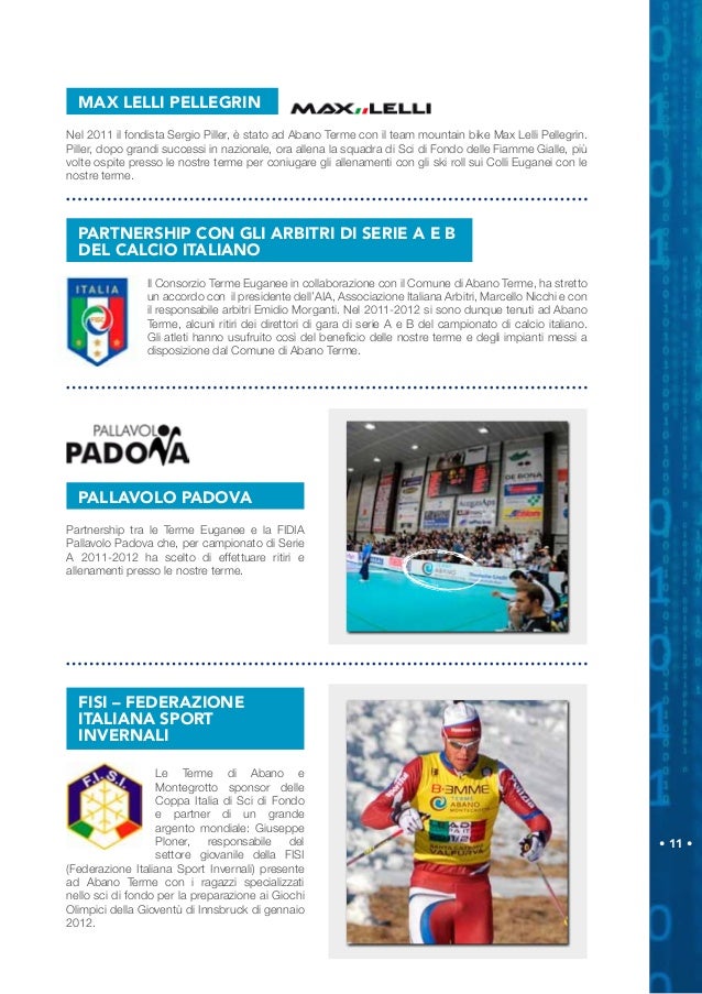 Report Attività Consorzio Terme Euganee 2011 2014