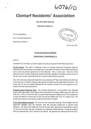 Clontarf Flood Defence Report