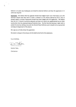 Clontarf Flood Defence Report