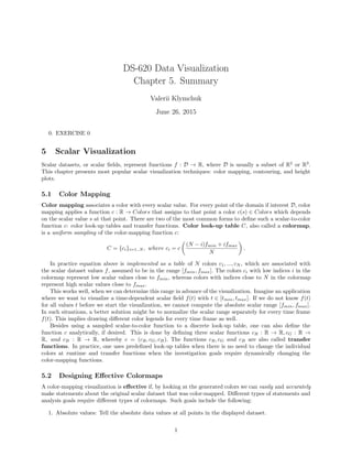 05 Scalar Visualization | PDF