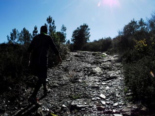 Reportagem da caminhada