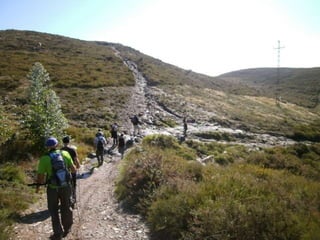 Reportagem da caminhada