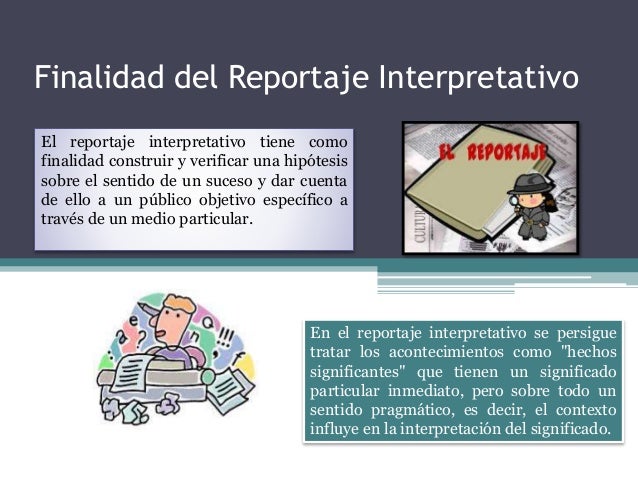 Reportaje interpretativo
