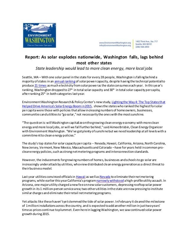 report as solar explodes nationwide washington falls lags behind m