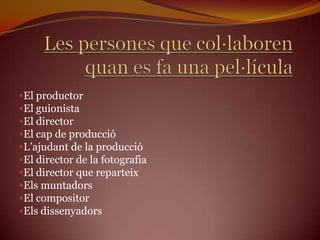 Història del cinema.