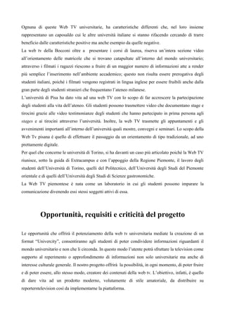 Report Attività Ideas