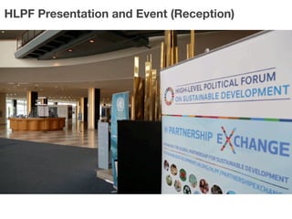 HLPF Presentation and Event (Reception)
 