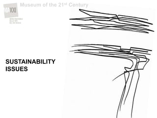 SUSTAINABILITY
ISSUES
Museum of the 21st Century
 