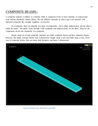 Bending and free vibration analysis of isotropic and composite beams | DOCX