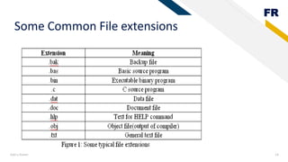 Report blocking ,management of files in secondry memory , static vs dynamic allocation