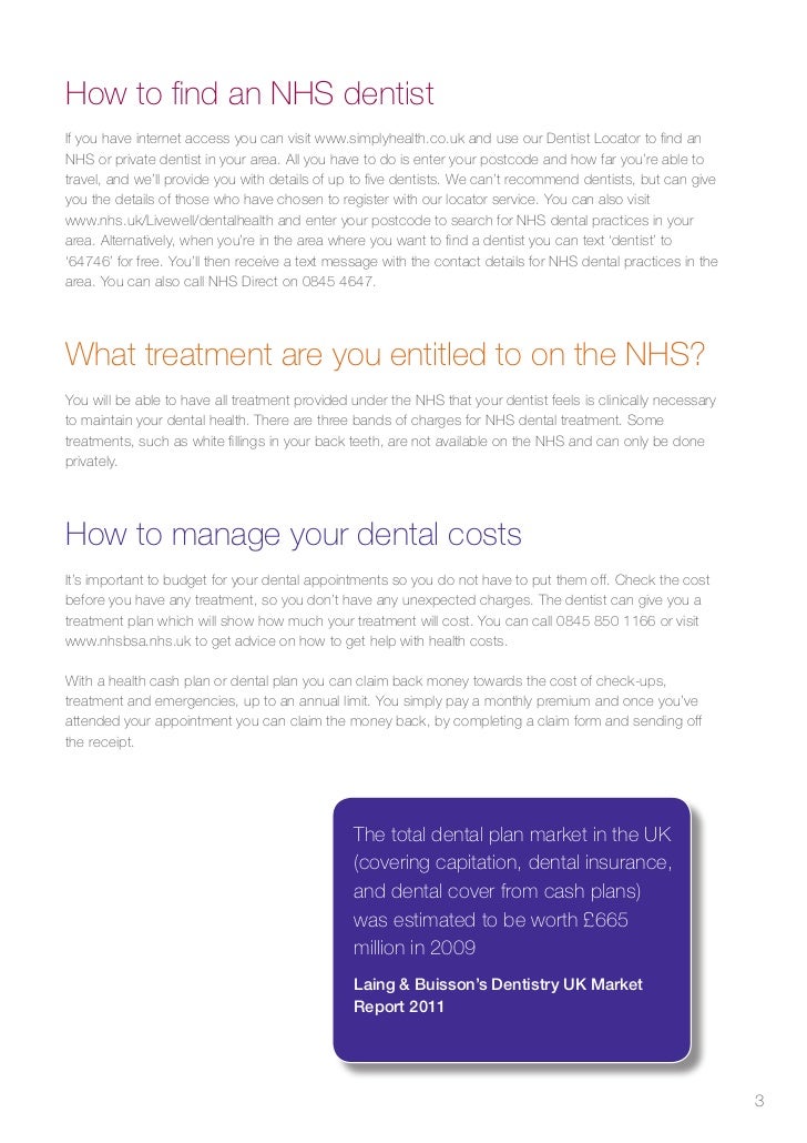 Simplyhealth S Annual Dental Survey 11 Simplyhealth S Annual Dental Survey 11