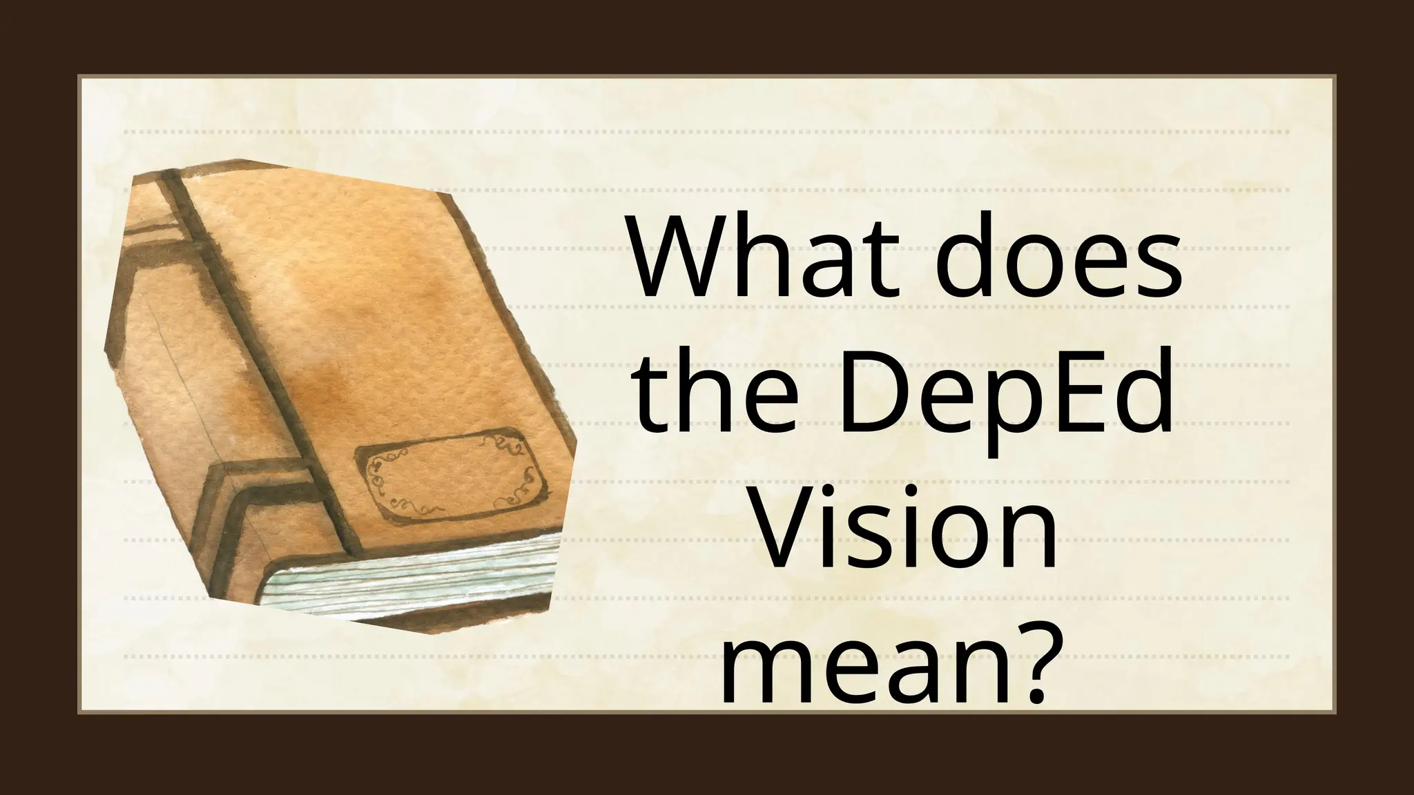 DepEd Vision, Mission and Target Outcomes | PPTX