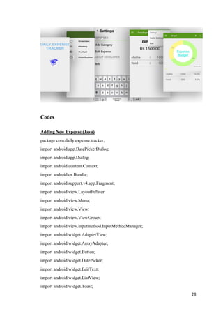 Daily Expense Tracker BSc.CSIT Project Nepal | PDF