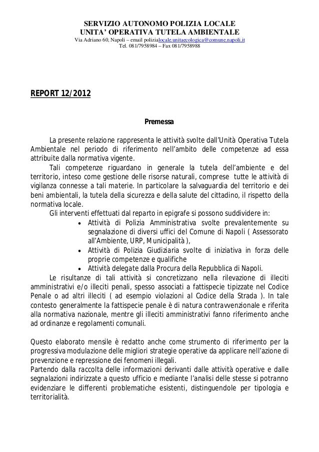 Servizio Autonomo Polizia Locale Napoli - caceoppy