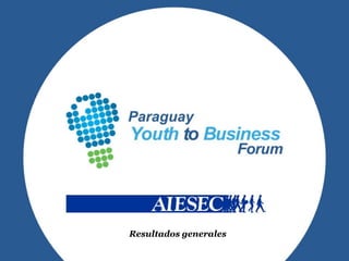 Resultados generales
 