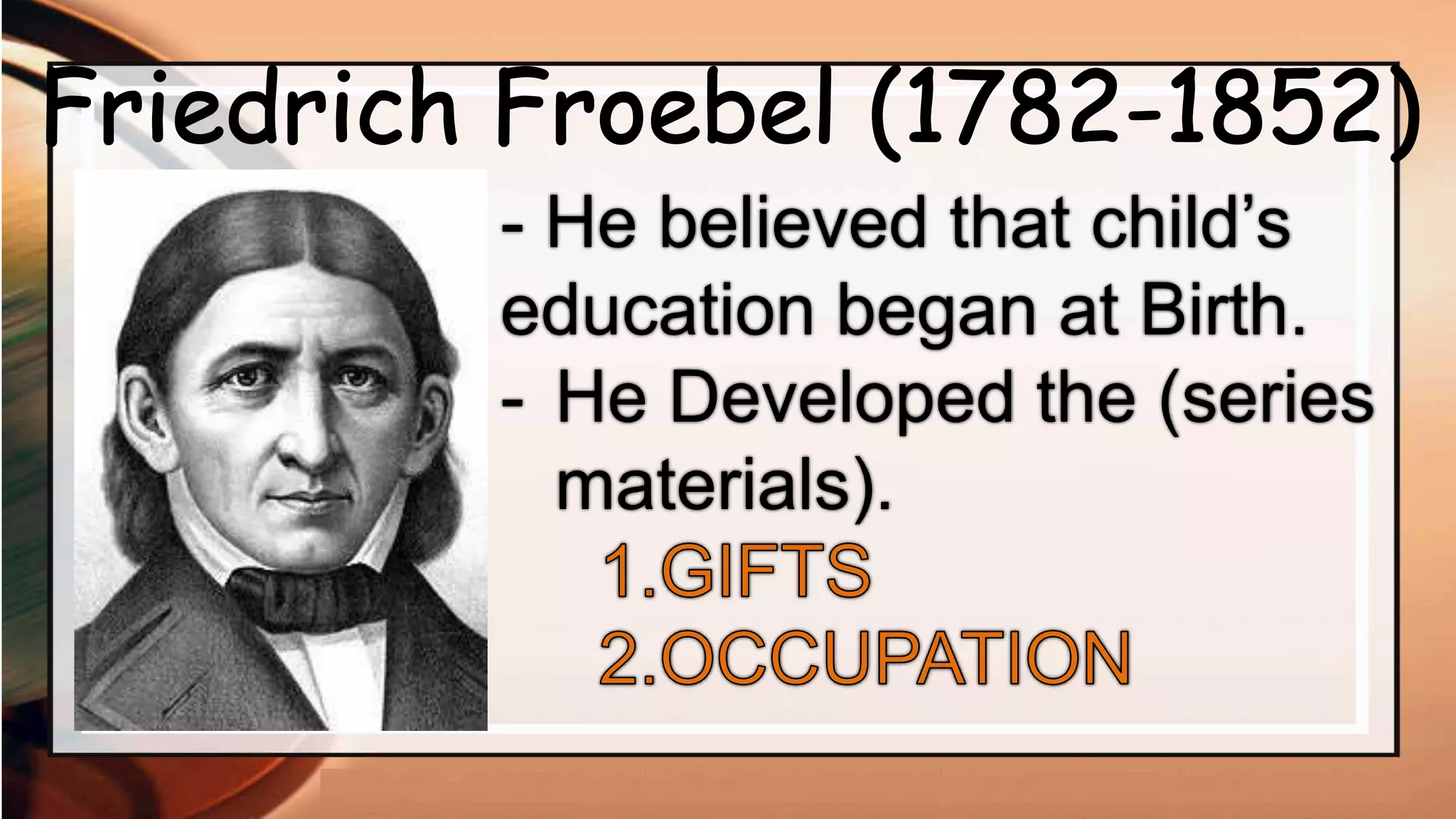 History of Early Childhood Education | PPTX