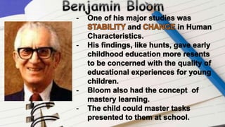 History of Early Childhood Education | PPTX