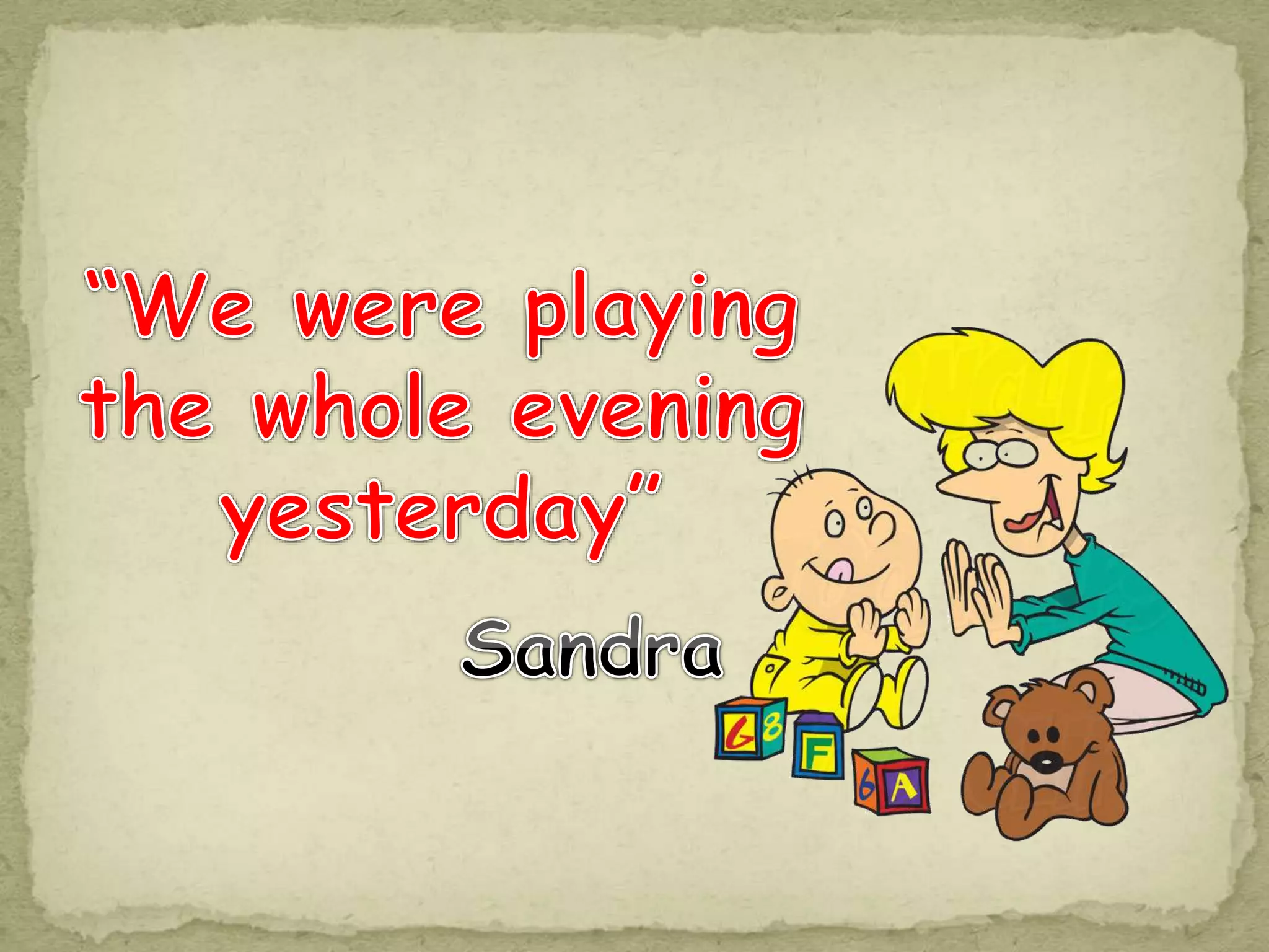 Reported speech conversation and games