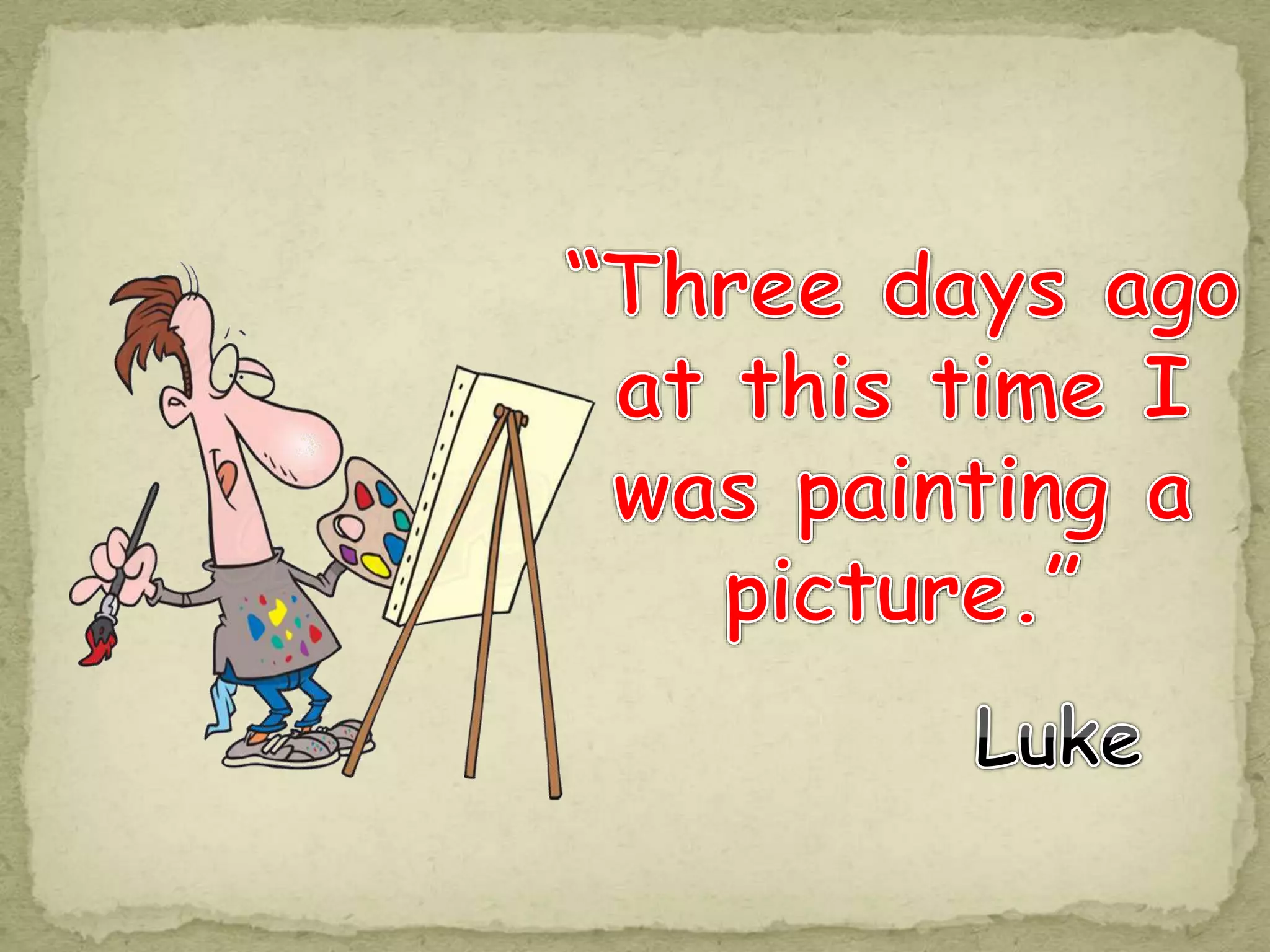 Reported speech conversation and games