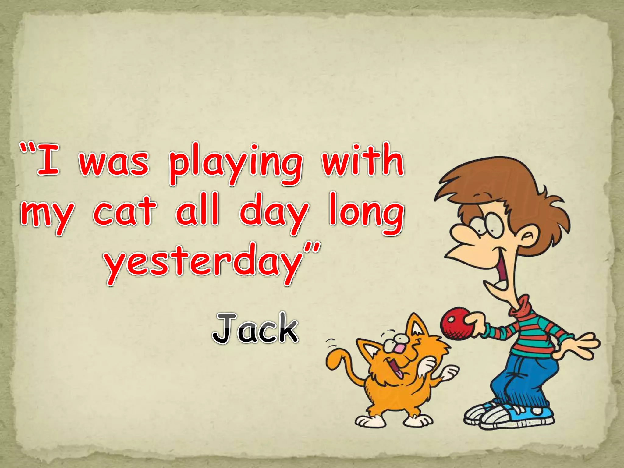 Reported speech conversation and games